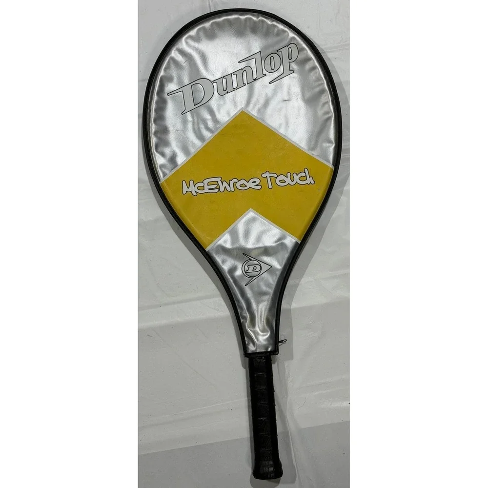 Dunlop McEnroe Touch Tennis Racket Graphite Ti Composite 108 sq in with Cover